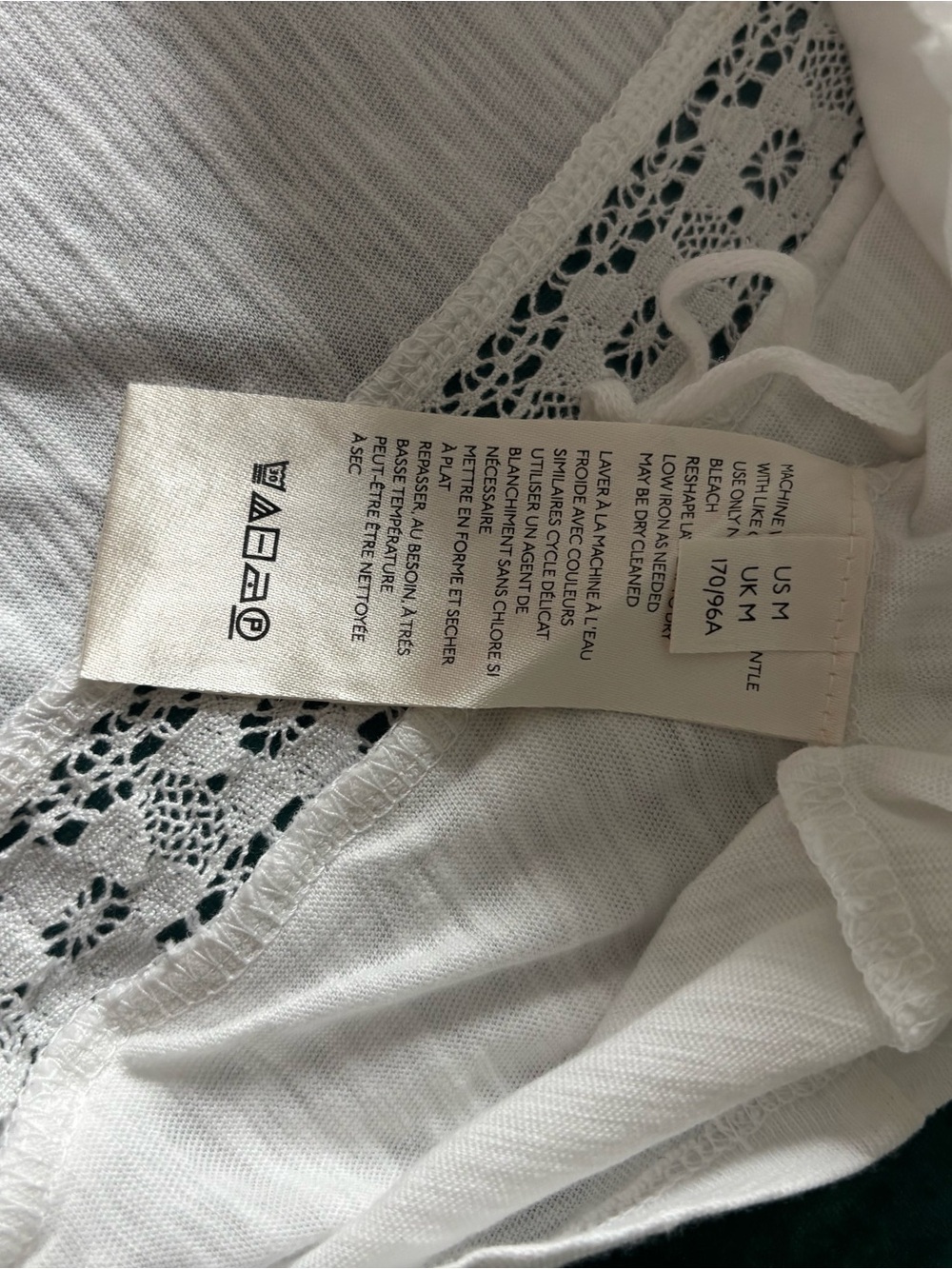 Free People Pintuck Ruffle Blouse - Picture 6 of 7